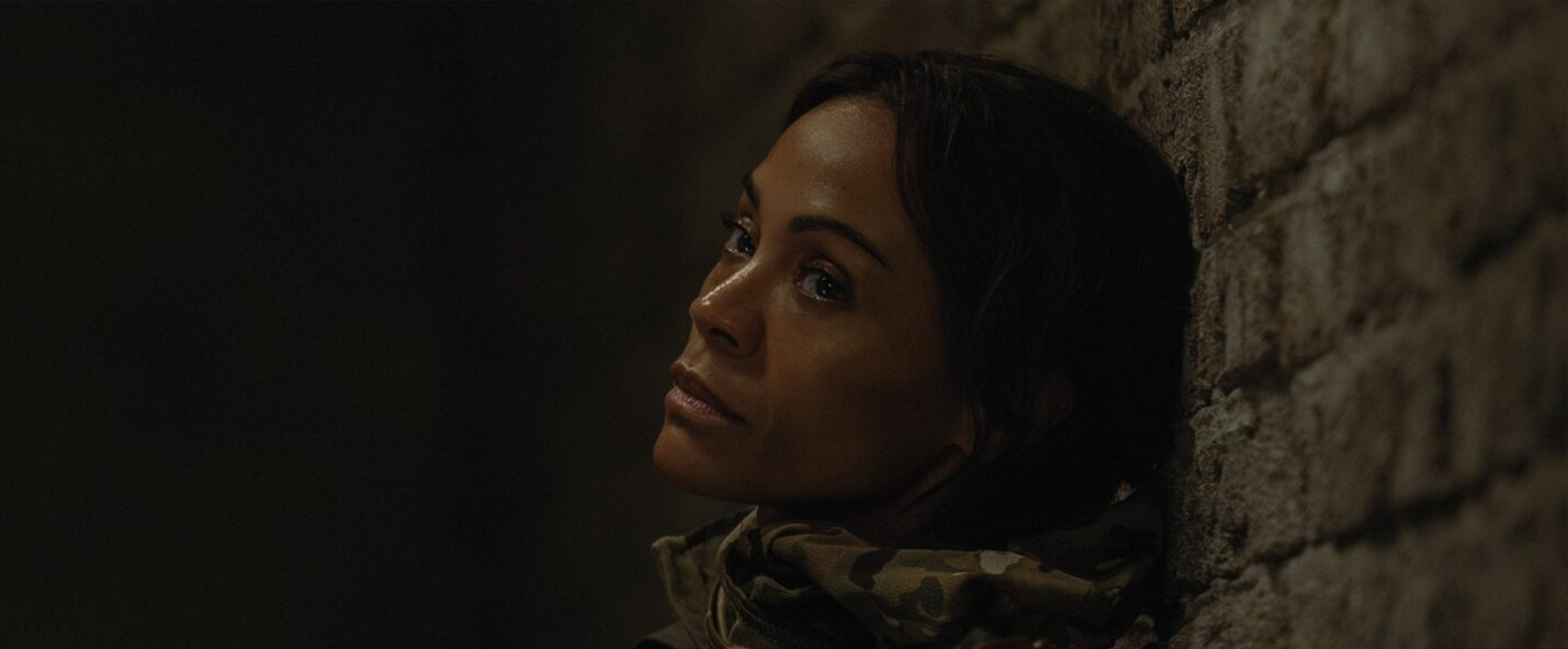 Zoe Saldana as Joe in Lioness