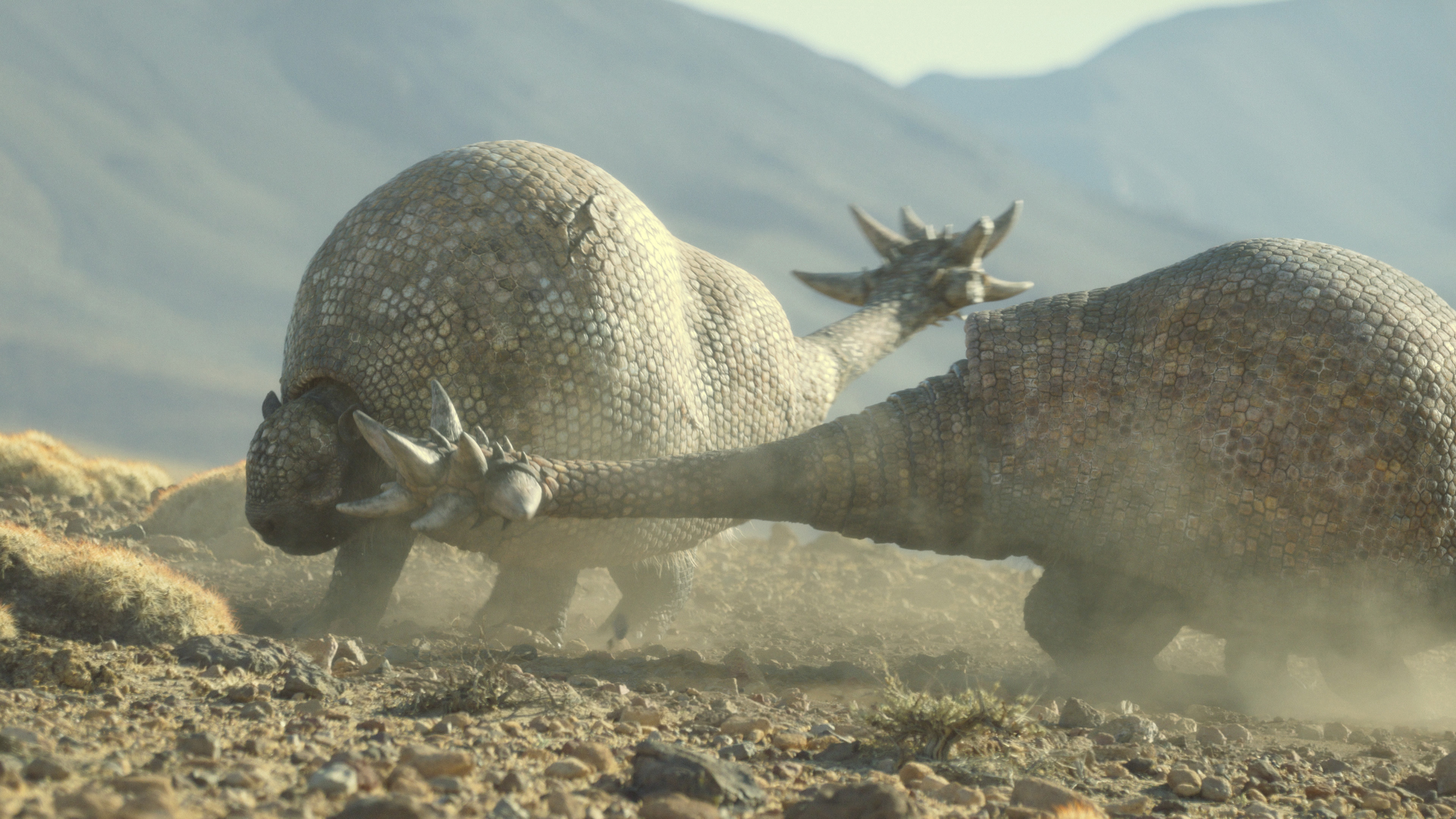 Image of the Doedicurus fight sequence 