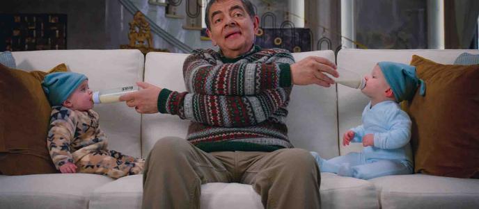 Man vs Baby digital human babies with Rowan Atkinson