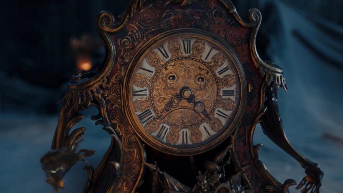 close up of cogsworth