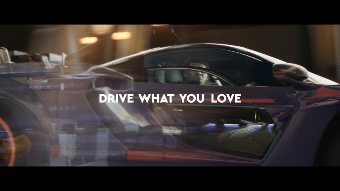 drive what you love text