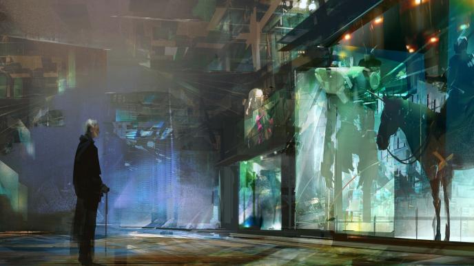 concept art of the interior of knowhere
