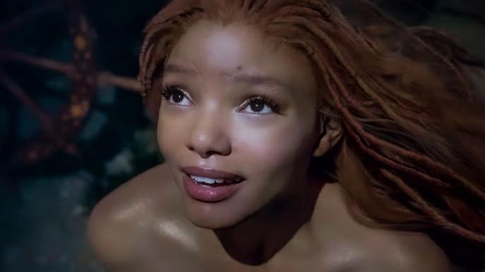 Halle Bailey as Ariel in Disney's The Little Mermaid (2023)