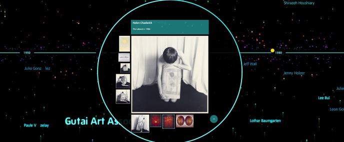 modern art infographic