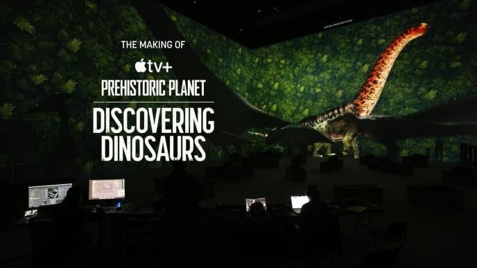Lightroom Prehistoric Planet BTS Image