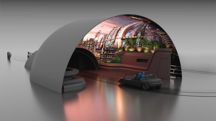Test Track General Motors ride visuals