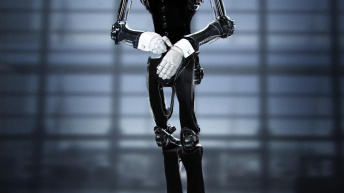 concept art of ready player one cyborg butler
