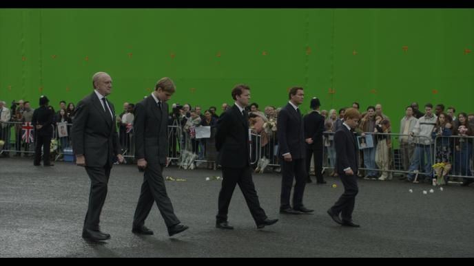Behind the scenes of Diana's funeral, The Crown season 6