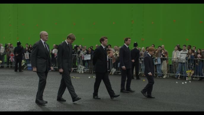 Behind the scenes of Diana's funeral, The Crown season 6