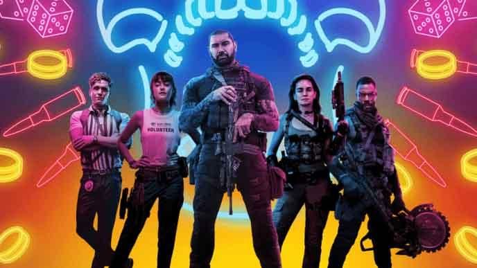 The cast of Army of the Dead