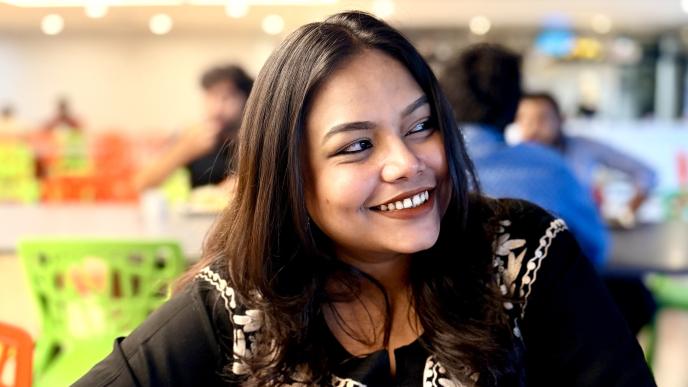 Bithika's FRAMED headshot 