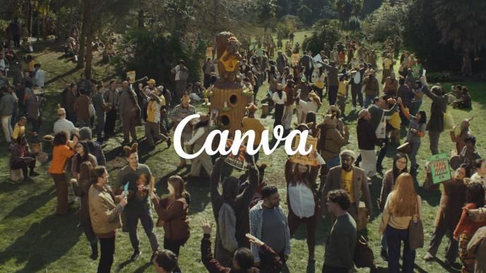CANVA Hero Still of a group of people