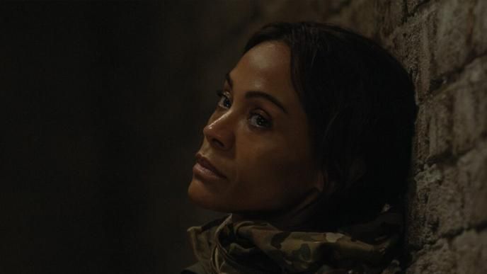 Zoe Saldana as Joe in Lioness