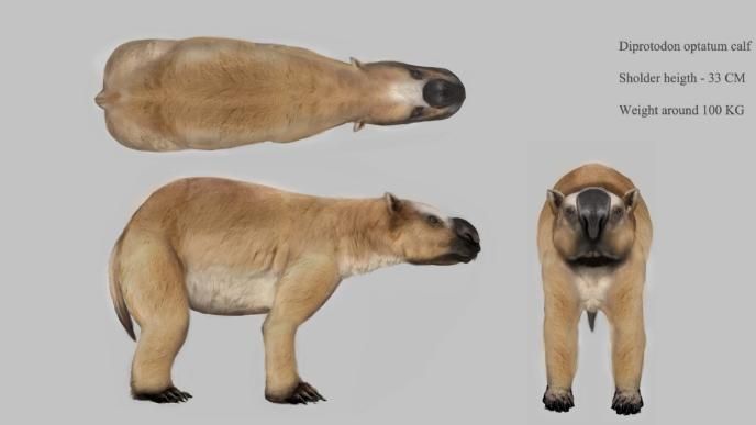 Prehistoric Planet: Ice Age Juvenille Diprotodon 