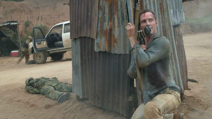 The Agency Season 2 VFX blood and gunfire still