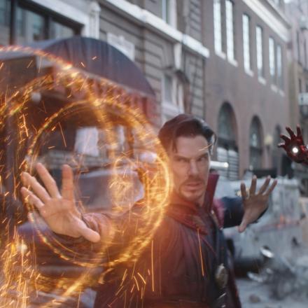 doctor strange conjuring myriad spells