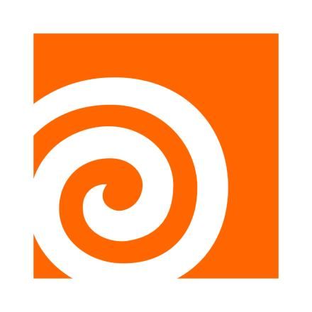 The Houdini logo in orange on a white background. 