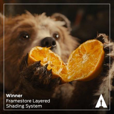 Winner - Academy Science and Technical Achievement - Framestore Layered Shading System